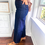 SPANX | EveryWear Cropped Wide-Leg Jeans