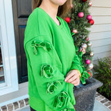 Festive Feels Sweater - Green