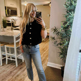 Never Meant To Brag Top - Black