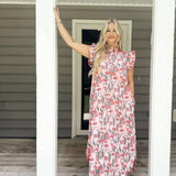 Hoping For The Best Midi Dress - Pink