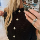 Never Meant To Brag Top - Black