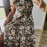 Better Me For You Midi Dress - Brown