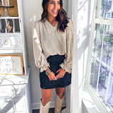 SPANX| Ponte Mini Skort with Slit