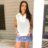 Simply Southern | Sweater Vest - Ivory
