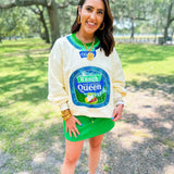 Queen Of Sparkles - Beige Queen of Ranch Sweatshirt