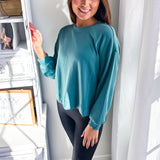 Mary Square | Cora Top - Eucalyptus