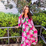 Melissa Petal Tango Pink Dress