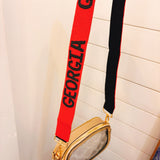 Beaded Georgia Gameday Strap - Final Sale