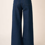 Mittoshop High Waist Wide Leg Jeans