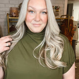 Later Tonight Midi Dress - Olive