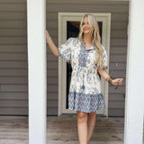 If You Need Time Dress - Blue