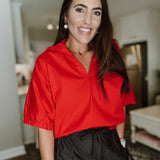 Sloan Top - Red