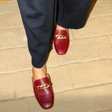 Keepsake Mule - Burgundy