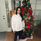 BLACK FRIDAY DEAL Missy Mock Neck Sweatshirt - Ash