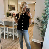 Never Meant To Brag Top - Black