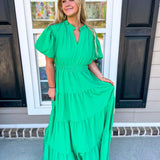 True To You Dress - Green