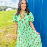 Wild Time Maxi Dress- Mint