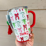 Ribbon And Bows Travel Mug (18oz)