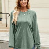 Round Neck Long Sleeve T-Shirt