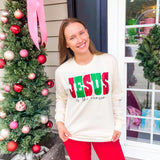 Jesus Is The Reason Glitter Tee
