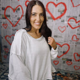 Bridgette Top - Ash Grey