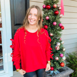 Festive Feels Sweater - Red