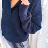 Oh So Soft Pullover - Black