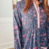 FLORAL SYMPHONY FLORAL SYMPHONYLONG SLEEVE DRESS