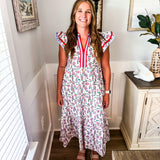 Wonderful At Most Midi Dress - Red