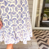 Take It All In Dress - Blue