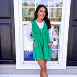 Veveret | Lucky Feels Sleeveless Romper - Green