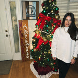 BLACK FRIDAY DEAL Missy Mock Neck Sweatshirt - Ash