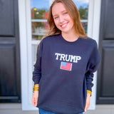 Trump Sweatshirt- Black