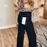 Remi Tummy Control HR Crop Wide Leg Pant - Dark