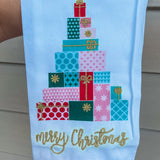 Tea Towel - Present Tree - Final Sale