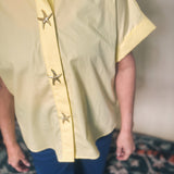 Starfish On The Beach Top - Yellow