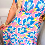 Salem Sea Flower Pink Dress