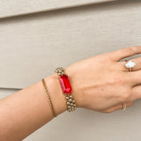 Amari Bracelet - Ruby