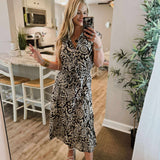 Know You Would Midi Dress - Black