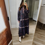 FLORAL SYMPHONY FLORAL SYMPHONYLONG SLEEVE DRESS