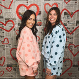 Polka Dot Short - Blush