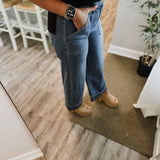 Dacey Denim Wide Jean