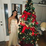 Clementina Peplum Dress