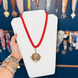 Glory Glory Necklace - Red