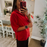 Sloan Top - Red