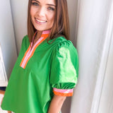 Pretty Little Thing Top - Green