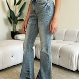 Judy Blue Full Size High Waist Flare Jeans