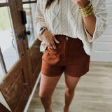 Nothing Better Short - Chestnut