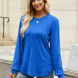 Round Neck Long Sleeve T-Shirt