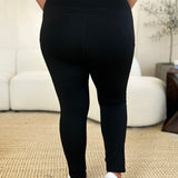 Wide Waistband Sports Leggings